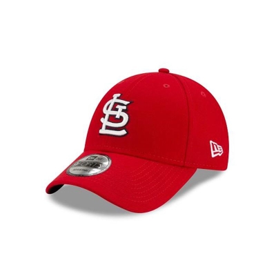 Red St. Louis Cardinals Hat - New Era MLB The League 9FORTY Adjustable Caps USA5816074